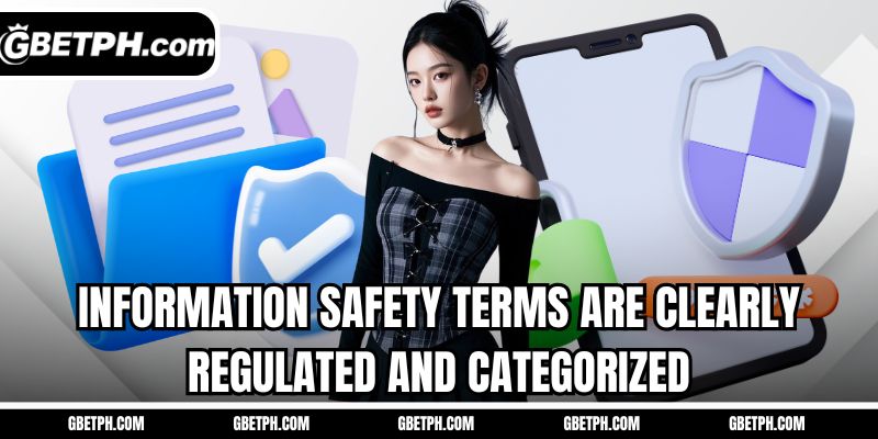 Information safety terms are clearly regulated and categorized