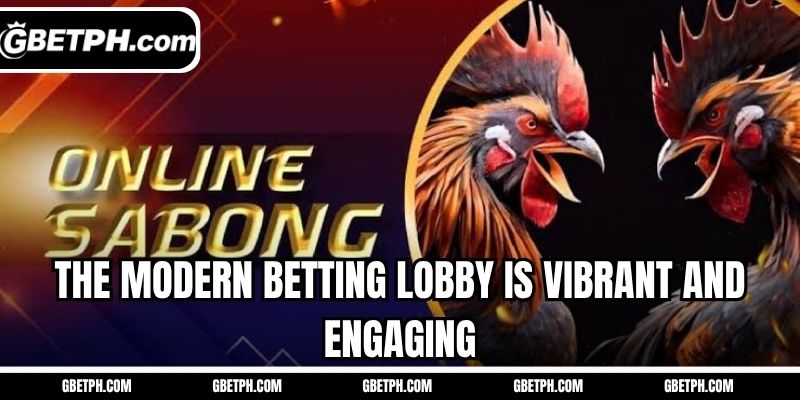 The modern betting lobby is vibrant and engaging
